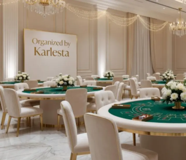 Elegantní výzdoba a profesionální příprava eventu Karlesta